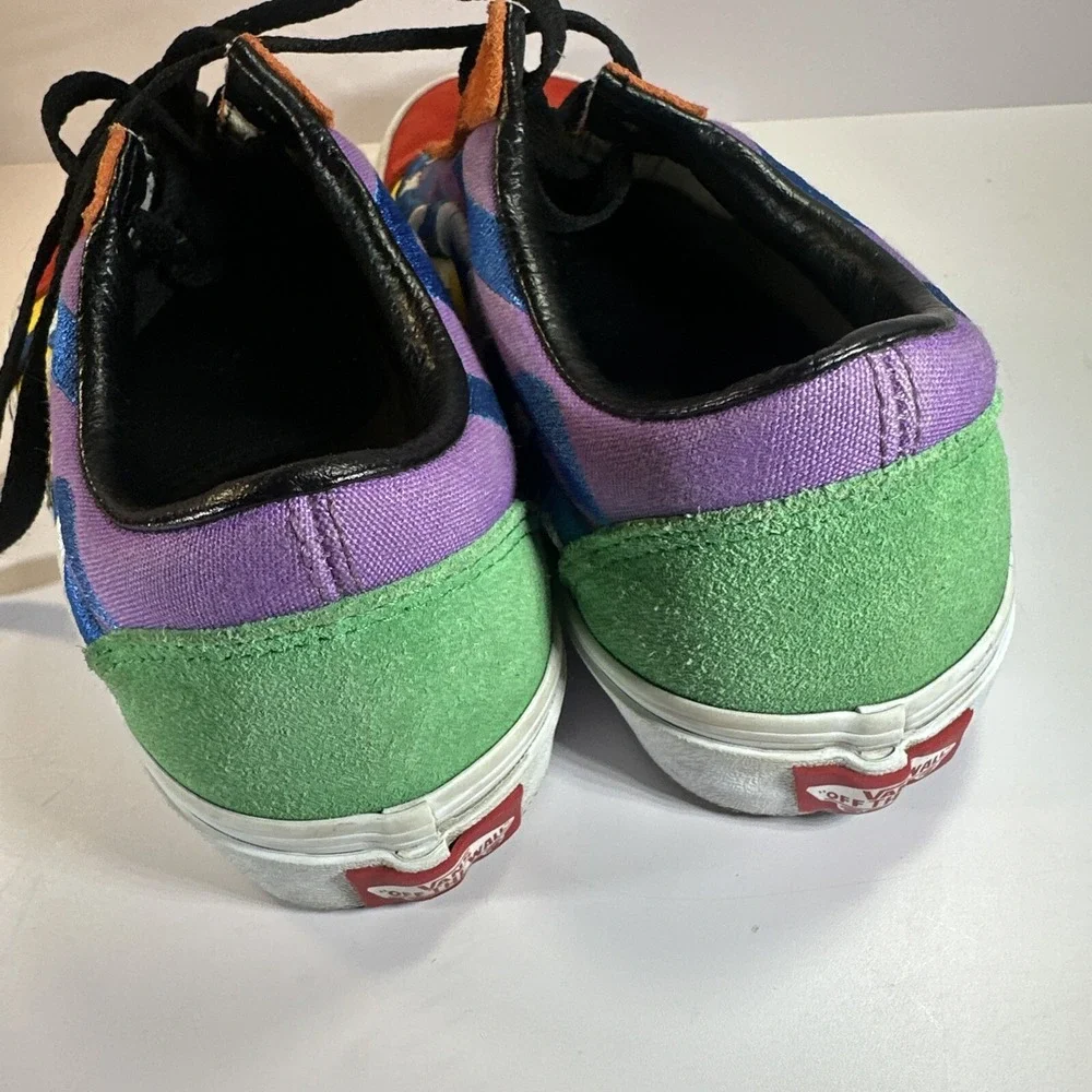 VANS Off The Wall Old Skool Statement✨ Unisex✨M 5.5✨ W 7 Skate Shoes Color Block